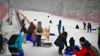 Taśma dla dzieci - Zimowy Plac Zabaw w Wiśle