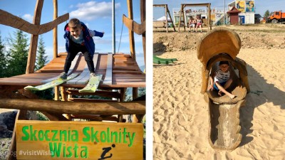 Skocznia narciarska i paszcza krokodyla to atrakcje dla dzieci na Skolnitym.