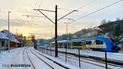 Koleje Śląskie zapewniają doskonały dojazd do Wisły.