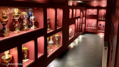 Galeria Sportowe Trofea Adama Małysza ma 1046 eksponatów, które związane są z najsłynniejszym mieszkańcem Wisły.