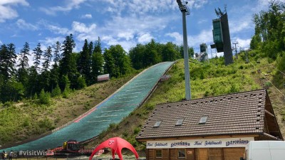 Skoczna w Malince nosi imię Adama Małysza, gdyby nie jego sukcesy nie było by tego obiektu.