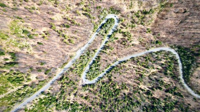 Malownicze serpentyny na Salmopol