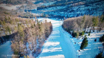 Kultowa trasa czerwona i czarna na Stożku.