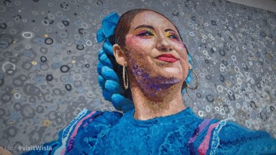 Meksykanka z wislańskiego muralu