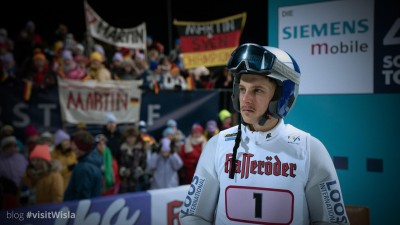 Bartłomiej Deklewa jako Adam Małysz w filmie fabularnym ADAM. Foto: K. Grabowska / EastStudio