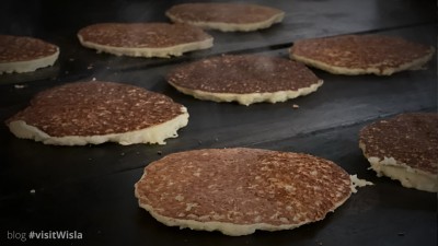 Placki z blachy to specjalność Restauracji u Fojta